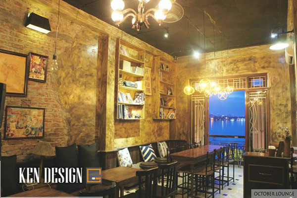 October Lounge - Có một quán cafe hoài niệm yên bình bên bờ hồ Tây